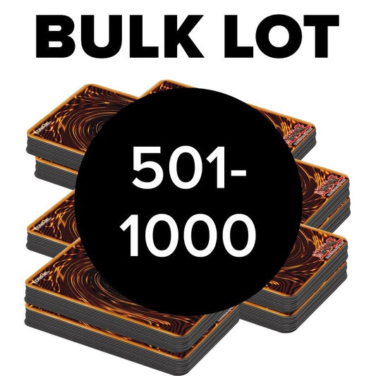 Image for 501 - 1000 YuGiOh Bulk Card Lot - Bulk Lots