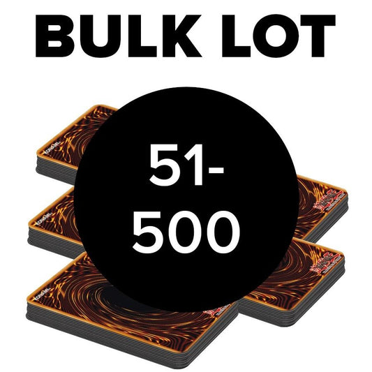 Image for 51 - 500 YuGiOh Bulk Card Lot - Bulk Lots