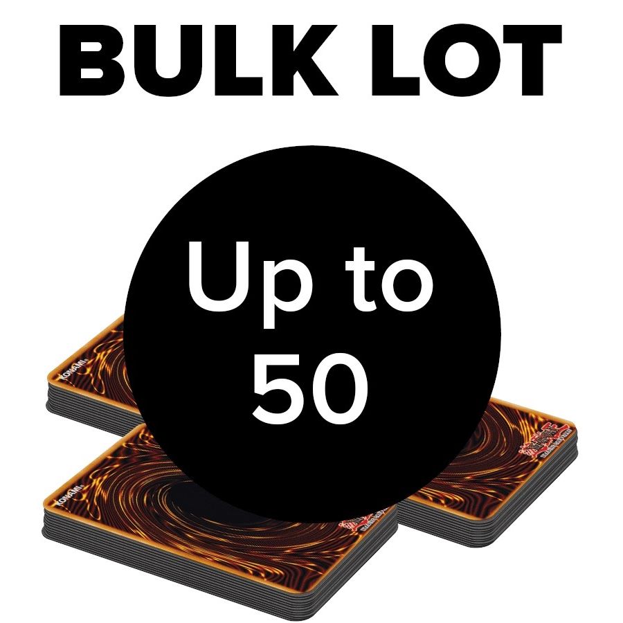 Image for Up to 50 YuGiOh Bulk Card Lot - Bulk Lots
