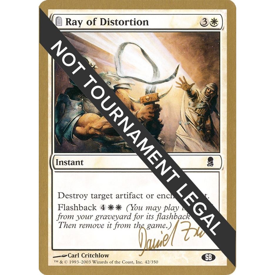 Image for Ray of Distortion - 2003 Daniel Zink (ODY) (SB) (WCD) - Magic: The Gathering