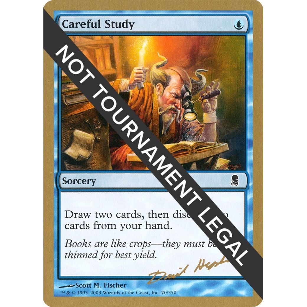 Image for Careful Study - 2003 Dave Humpherys (ODY) (WCD) - Magic: The Gathering