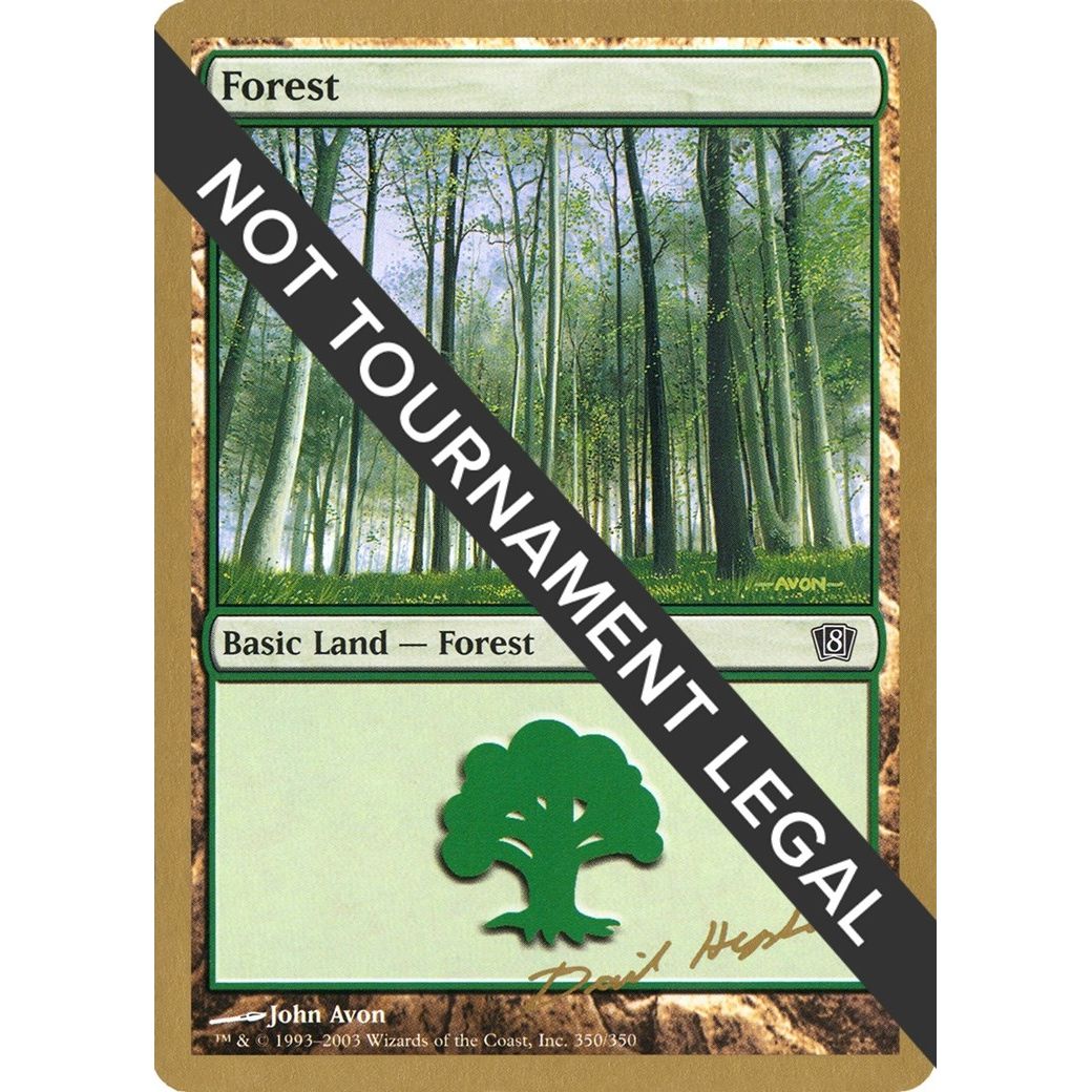 Image for Forest (350) - 2003 Dave Humpherys (8ED) (WCD) - Magic: The Gathering