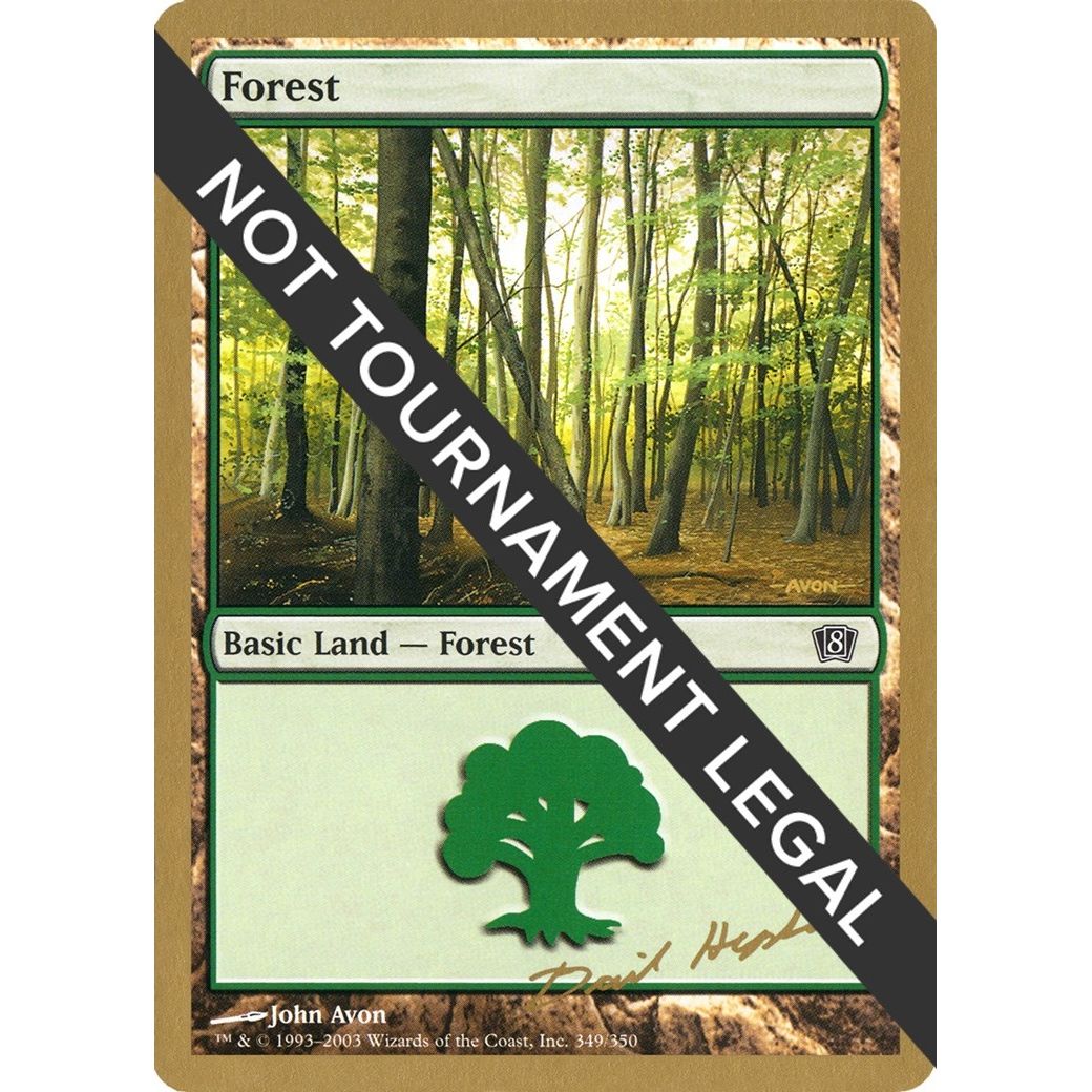 Image for Forest (349) - 2003 Dave Humpherys (8ED) (WCD) - Magic: The Gathering