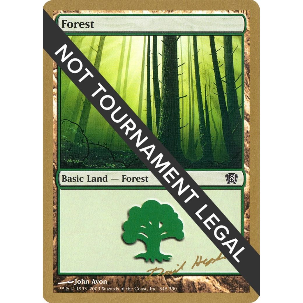 Image for Forest (348) - 2003 Dave Humpherys (8ED) (WCD) - Magic: The Gathering