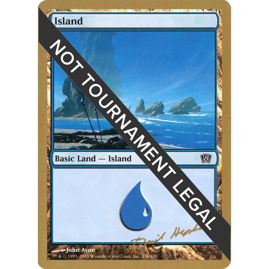 Image for Island (336) - 2003 Dave Humpherys (8ED) (WCD) - Magic: The Gathering