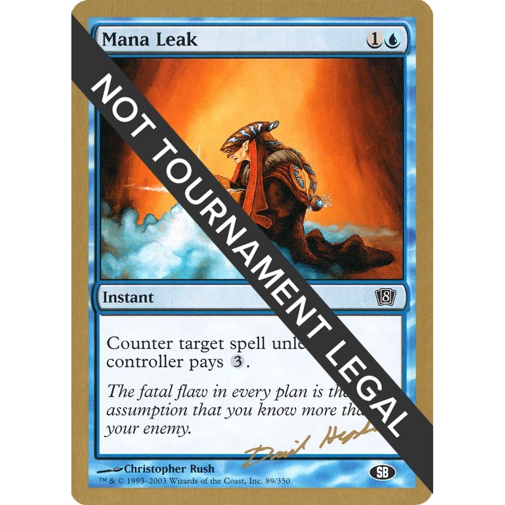 Image for Mana Leak - 2003 Dave Humpherys (8ED) (SB) (WCD) - Magic: The Gathering