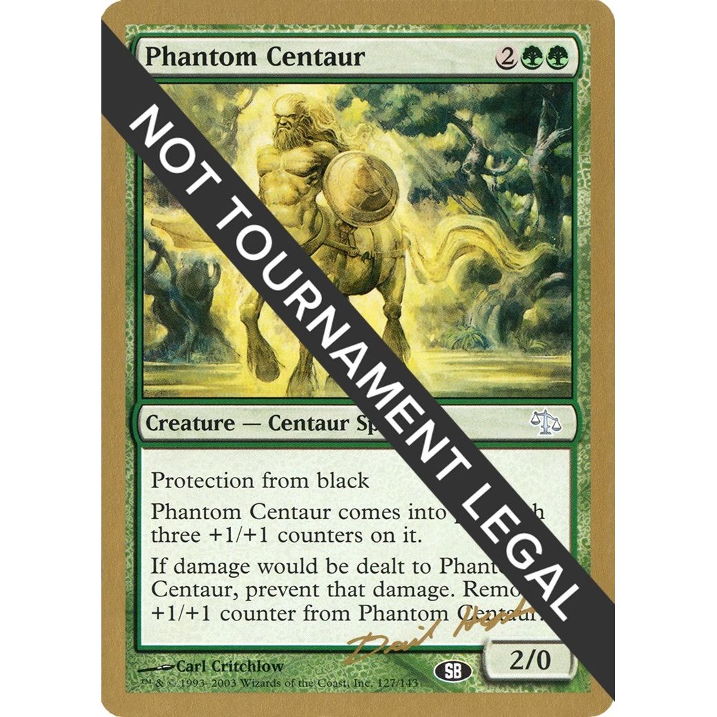 Image for Phantom Centaur - 2003 Dave Humpherys (JUD) (SB) (WCD) - Magic: The Gathering