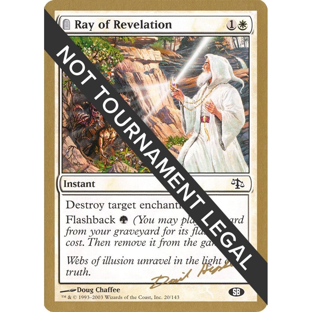 Image for Ray of Revelation - 2003 Dave Humpherys (JUD) (SB) (WCD) - Magic: The Gathering
