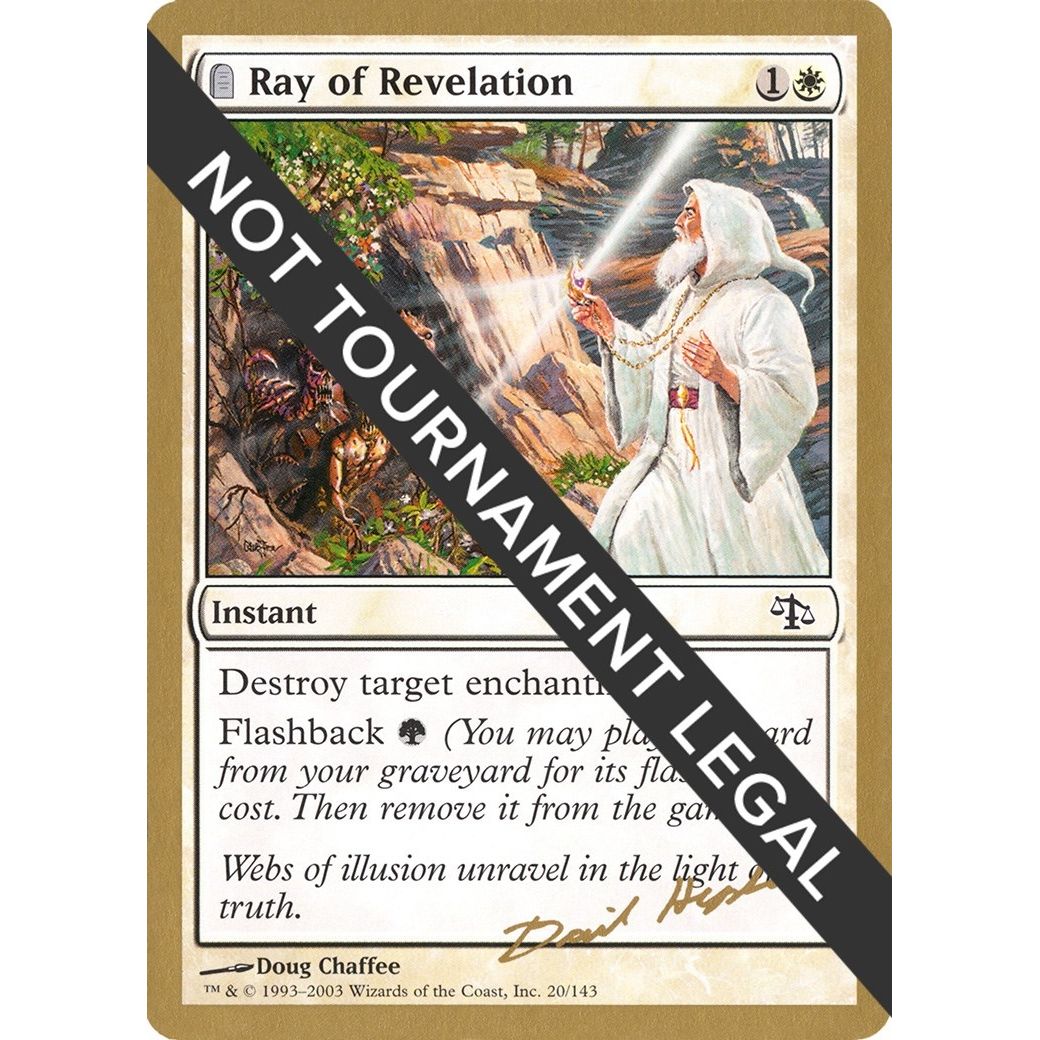 Image for Ray of Revelation - 2003 Dave Humpherys (JUD) (WCD) - Magic: The Gathering