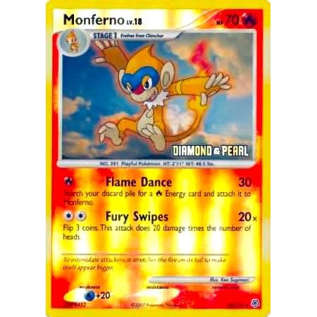 Image for Monferno - 56/130 [Diamond & Pearl] (056/130) (BKP) - Pokemon