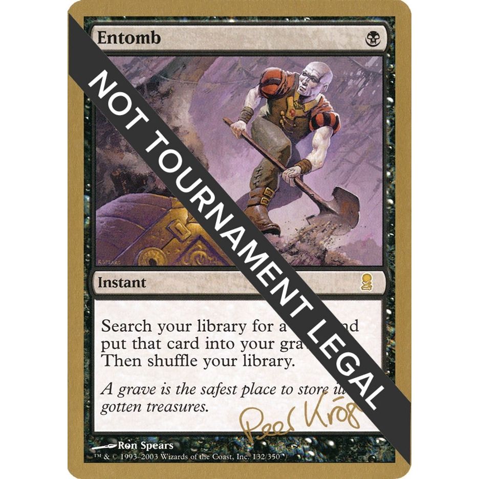 Image for Entomb - 2003 Peer Kroger (ODY) (WCD) - Magic: The Gathering