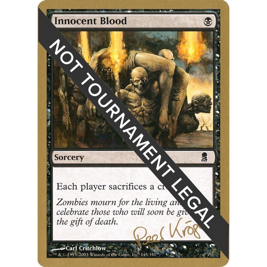 Image for Innocent Blood - 2003 Peer Kroger (ODY) (WCD) - Magic: The Gathering