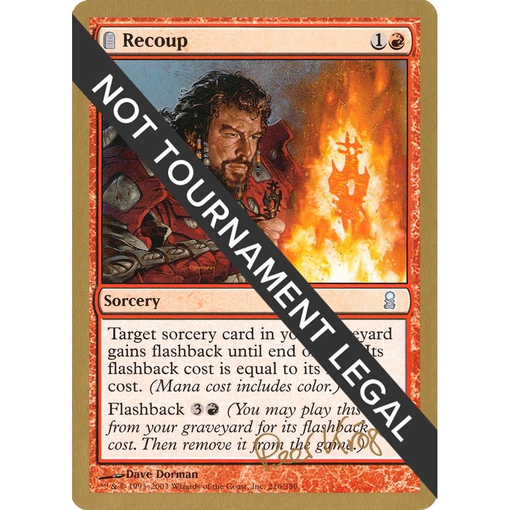 Image for Recoup - 2003 Peer Kroger (ODY) (WCD) - Magic: The Gathering