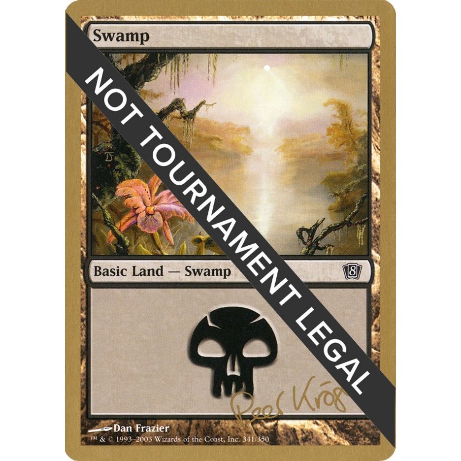 Image for Swamp (341) - 2003 Peer Kroger (8ED) (WCD) - Magic: The Gathering