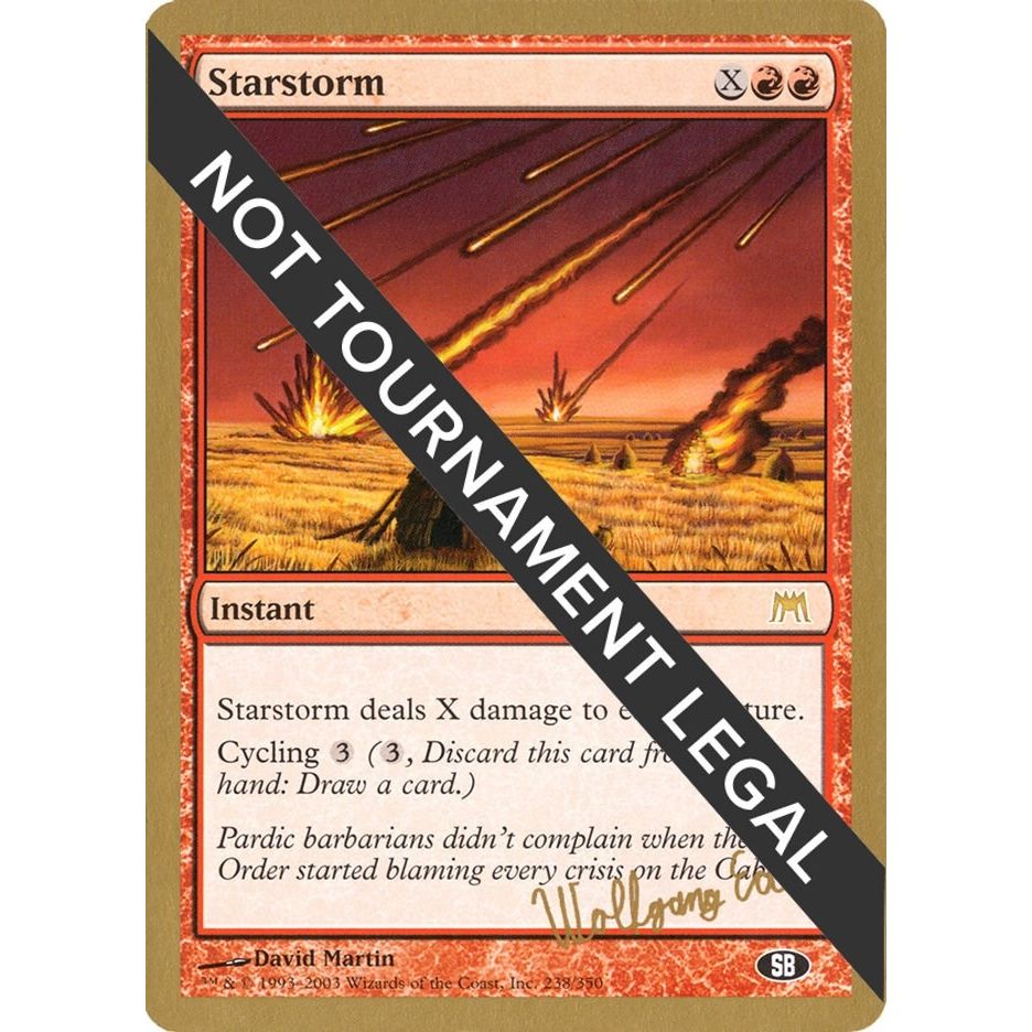 Image for Starstorm - 2003 Wolfgang Eder (ONS) (SB) (WCD) - Magic: The Gathering
