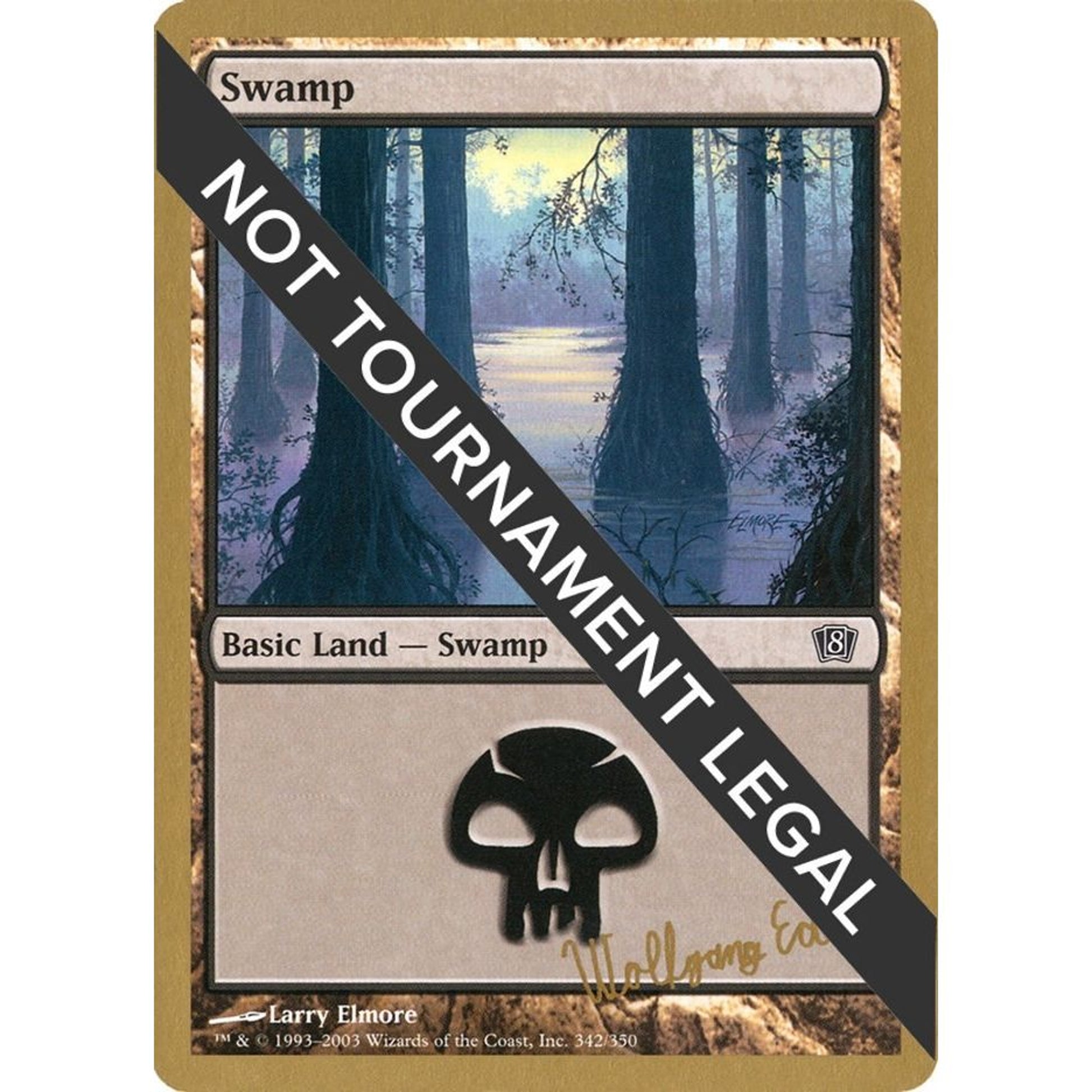 Image for Swamp (342) - 2003 Wolfgang Eder (8ED) (WCD) - Magic: The Gathering