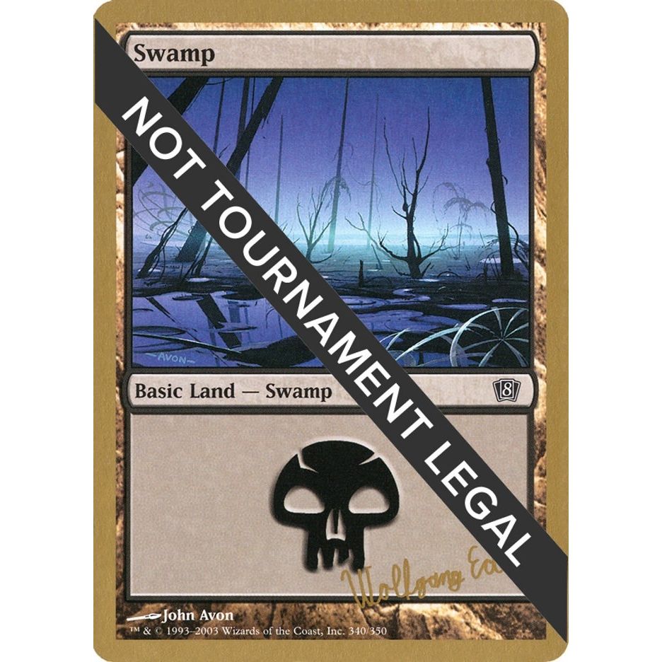 Image for Swamp (340) - 2003 Wolfgang Eder (8ED) (WCD) - Magic: The Gathering