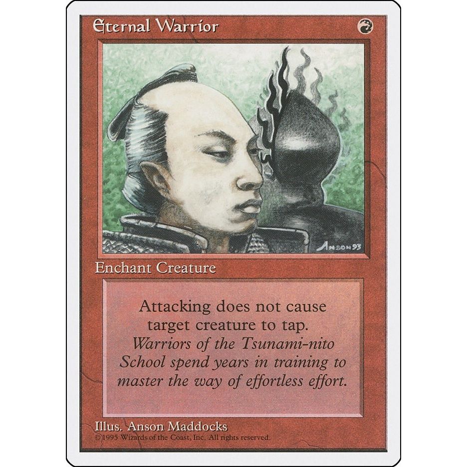 Image for Eternal Warrior (4ED) - Magic: The Gathering