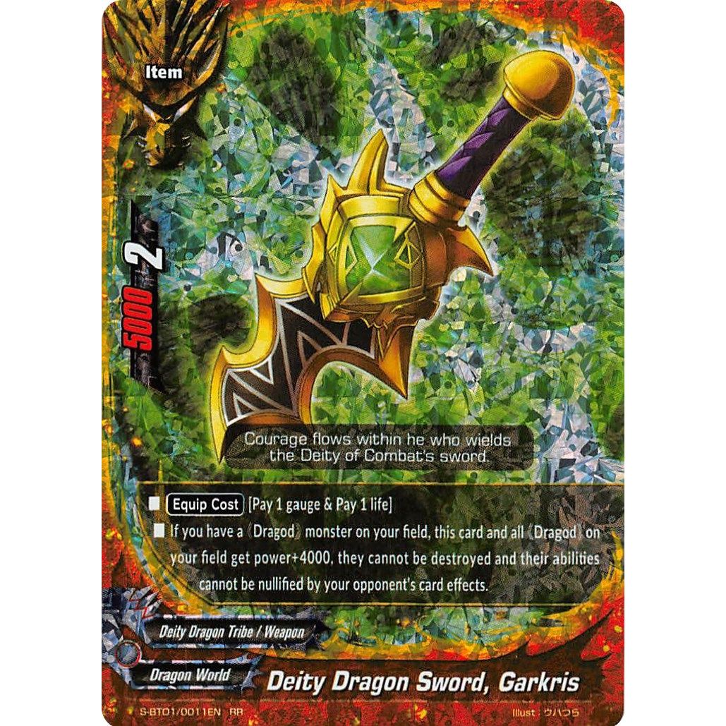 Image for Deity Dragon Sword, Garkris (S-BT01/0011EN) (S-BT01) - Future Card BuddyFight