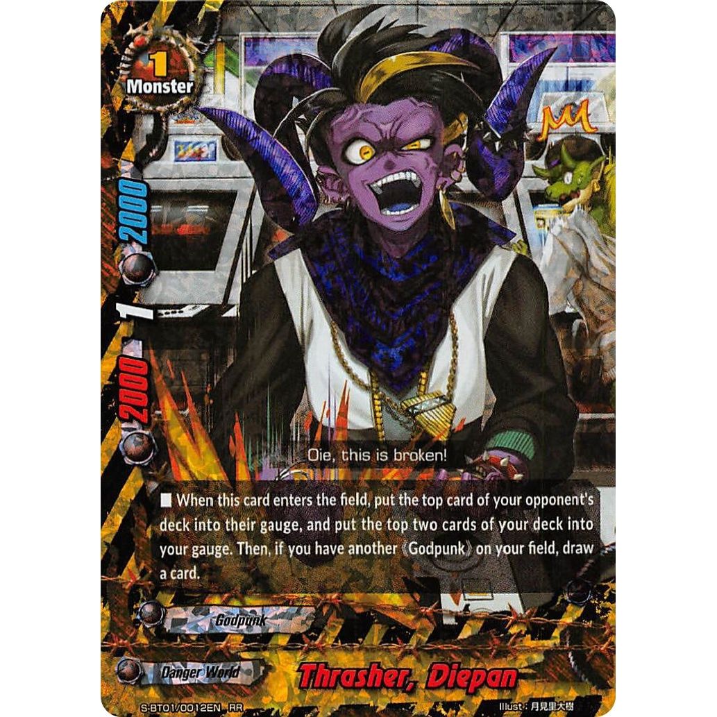 Image for Thrasher, Diepan (S-BT01/0012EN) (S-BT01) - Future Card BuddyFight