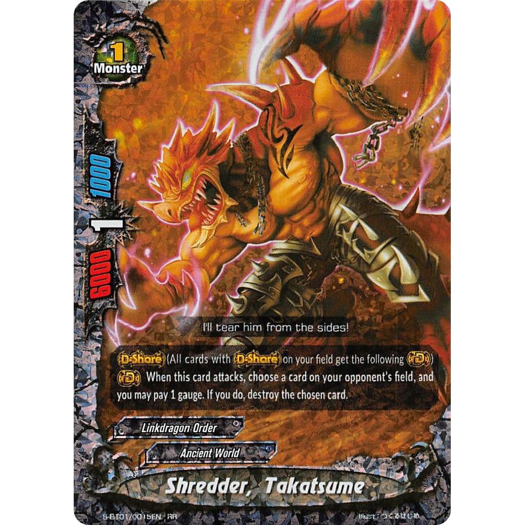 Image for Shredder, Takatsume (S-BT01/0015EN) (S-BT01) - Future Card BuddyFight