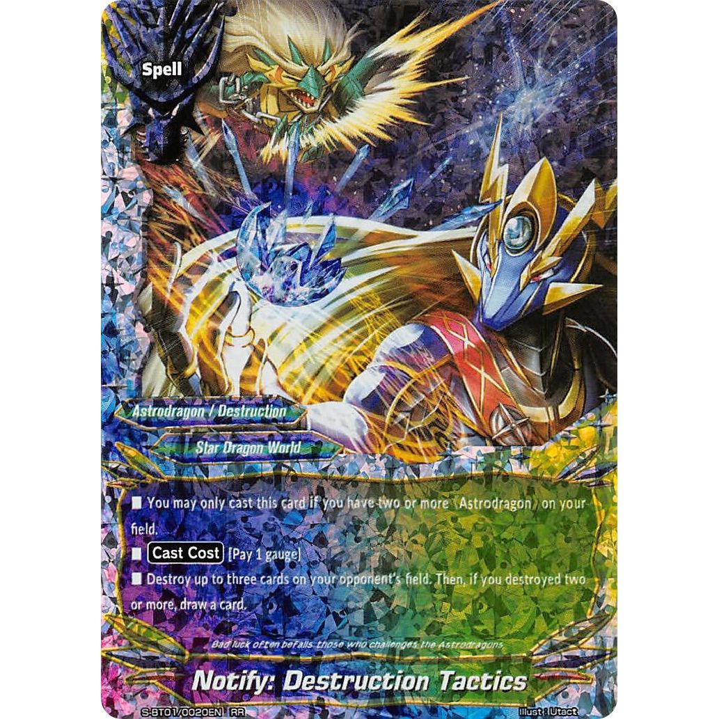 Image for Notify: Destruction Tactics (S-BT01/0020EN) (S-BT01) - Future Card BuddyFight