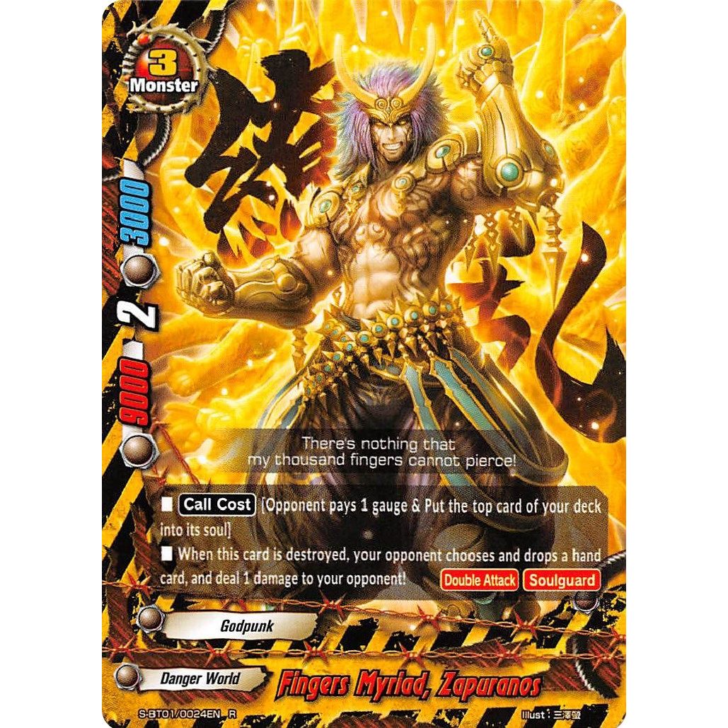 Image for Fingers Myriad, Zapuranos (S-BT01/0024EN) (S-BT01) - Future Card BuddyFight