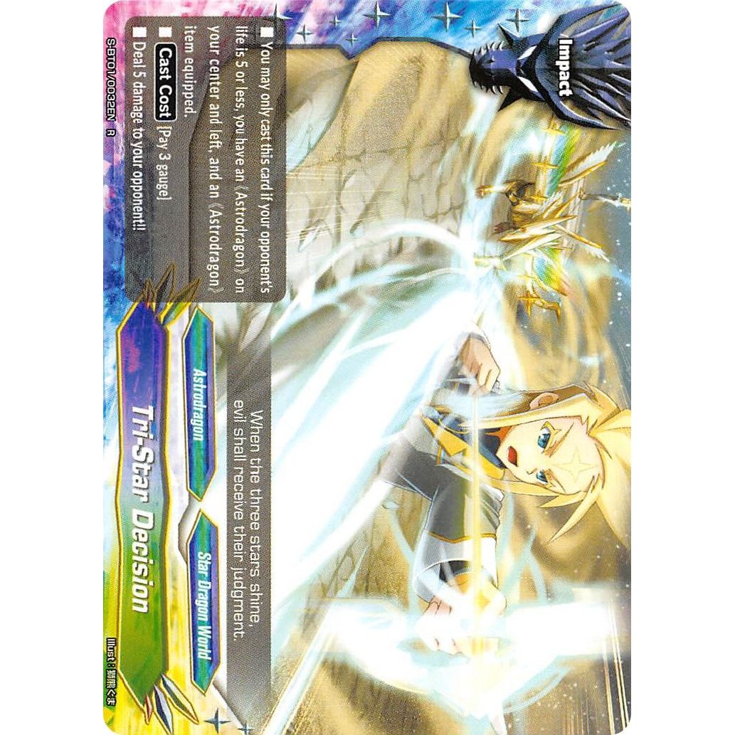 Image for Tri-Star Decision (S-BT01/0032EN) (S-BT01) - Future Card BuddyFight