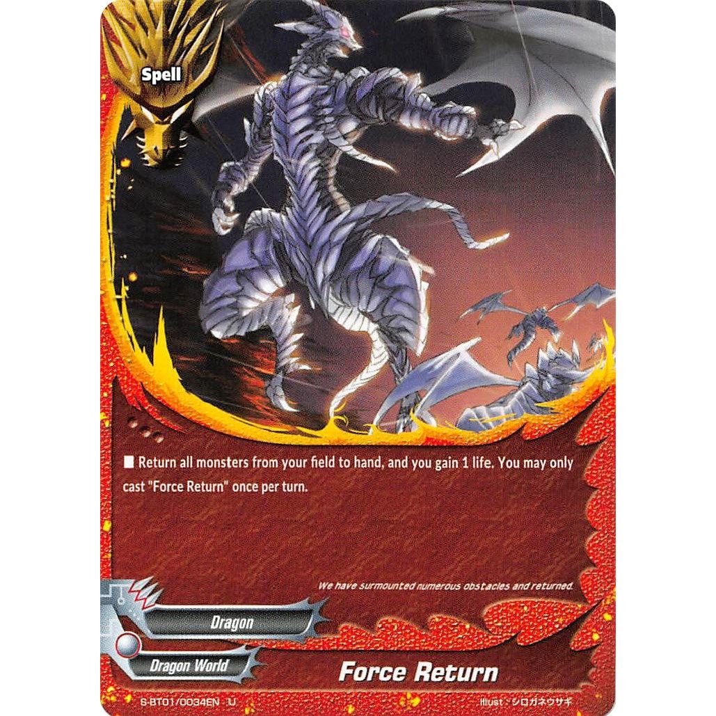 Image for Force Return (S-BT01/0034EN) (S-BT01) - Future Card BuddyFight