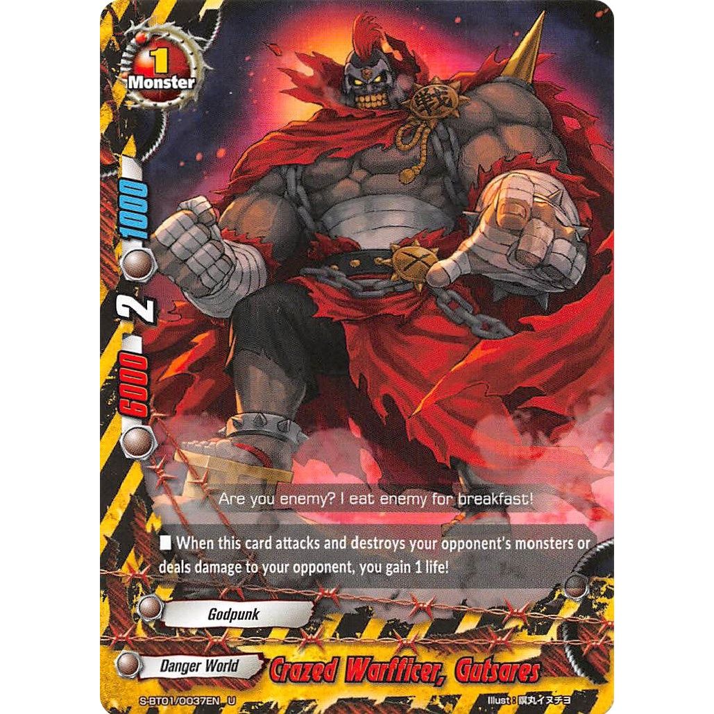 Image for Crazed Warfficer, Gutsares (S-BT01/0037EN) (S-BT01) - Future Card BuddyFight