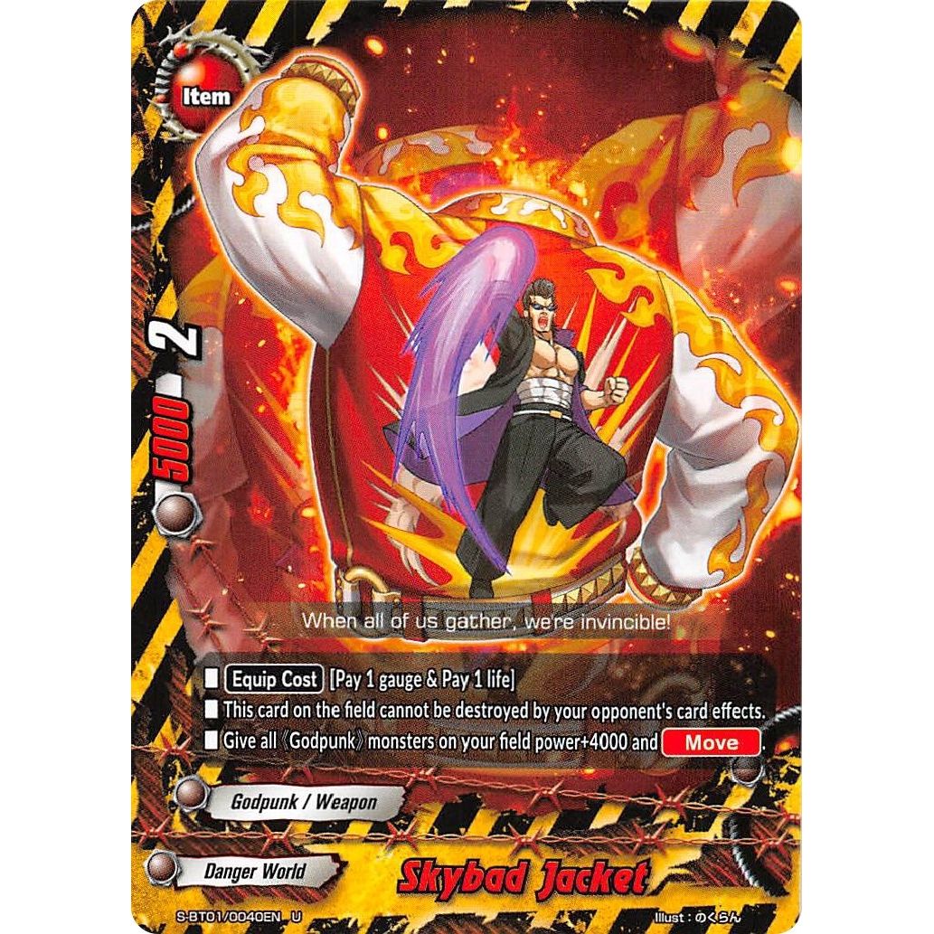 Image for Skybad Jacket (S-BT01/0040EN) (S-BT01) - Future Card BuddyFight