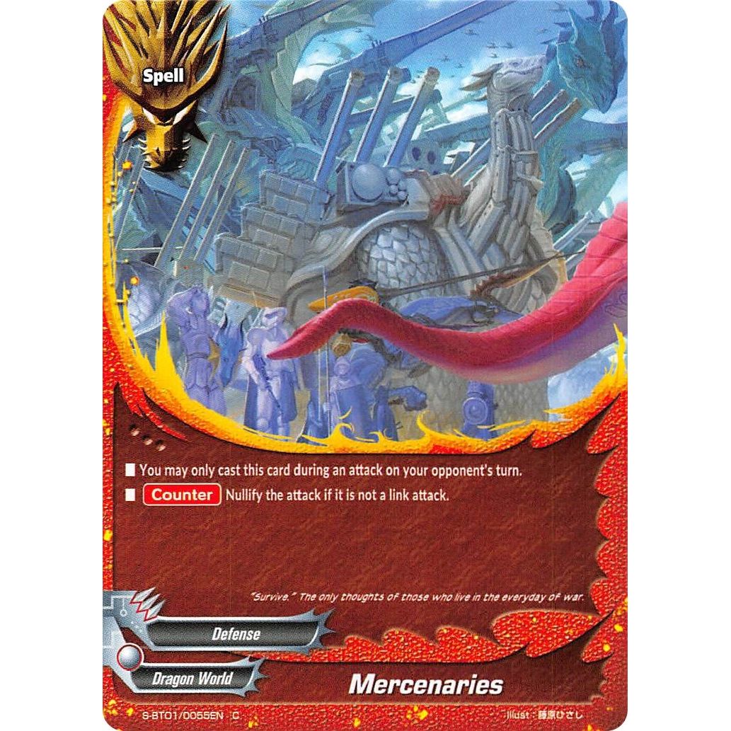 Image for Mercenaries (S-BT01/0055EN) (S-BT01) - Future Card BuddyFight