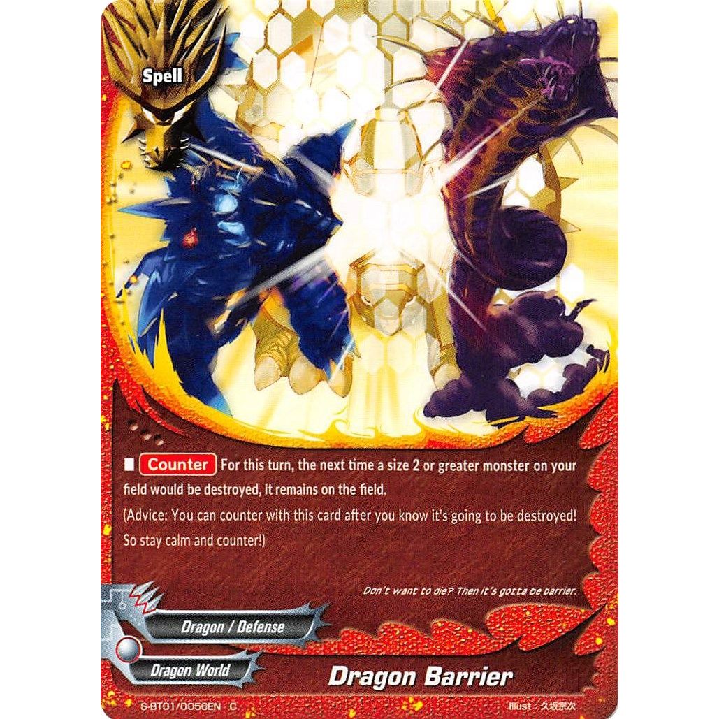 Image for Dragon Barrier (S-BT01/0056EN) (S-BT01) - Future Card BuddyFight