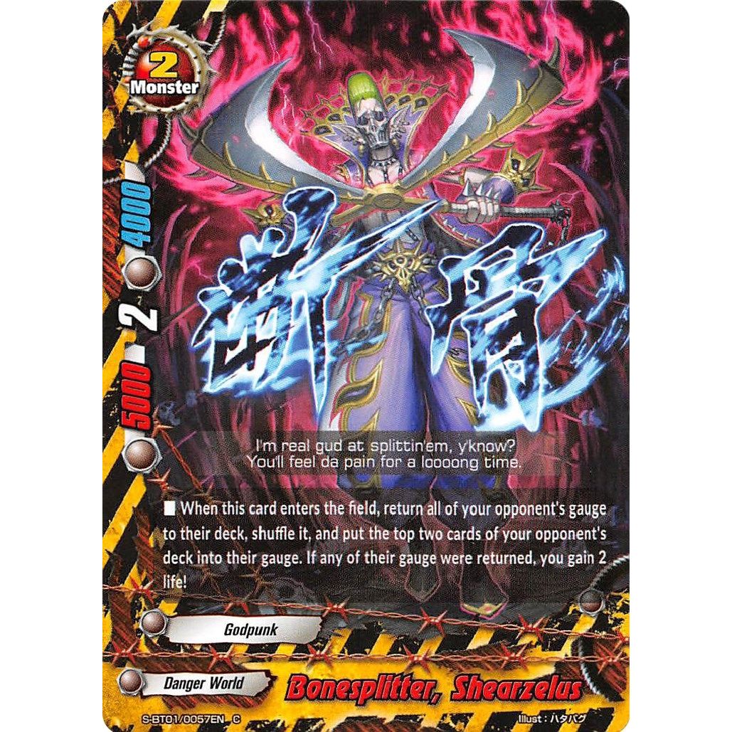 Image for Bonesplitter, Shearzelus (S-BT01/0057EN) (S-BT01) - Future Card BuddyFight