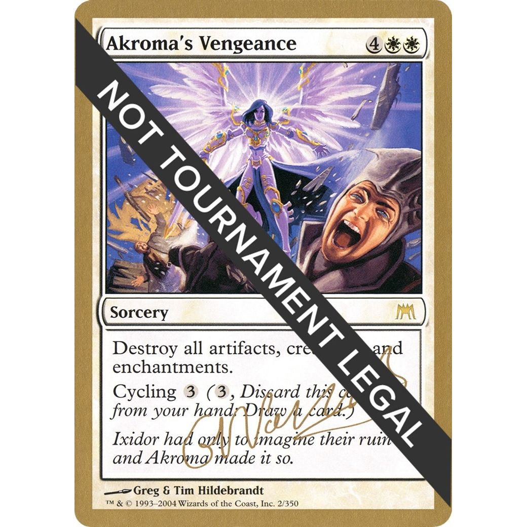 Image for Akroma's Vengeance - 2004 Gabriel Nassif (ONS) (WCD) - Magic: The Gathering