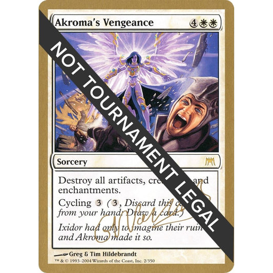 Image for Akroma's Vengeance - 2004 Gabriel Nassif (ONS) (WCD) - Magic: The Gathering