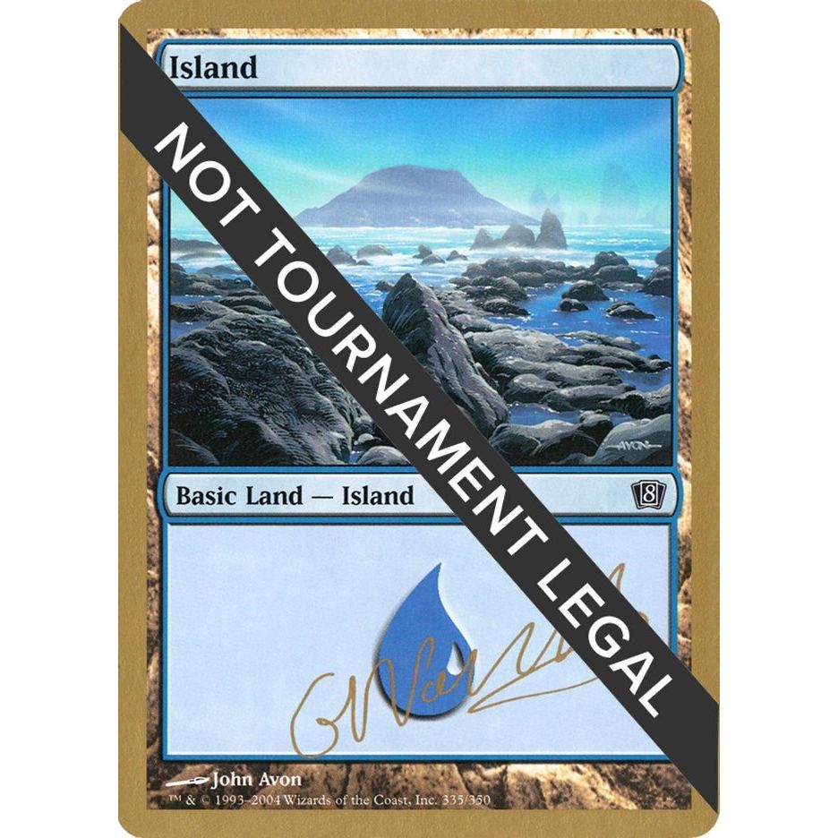 Image for Island (335) - 2004 Gabriel Nassif (8ED) (WCD) - Magic: The Gathering