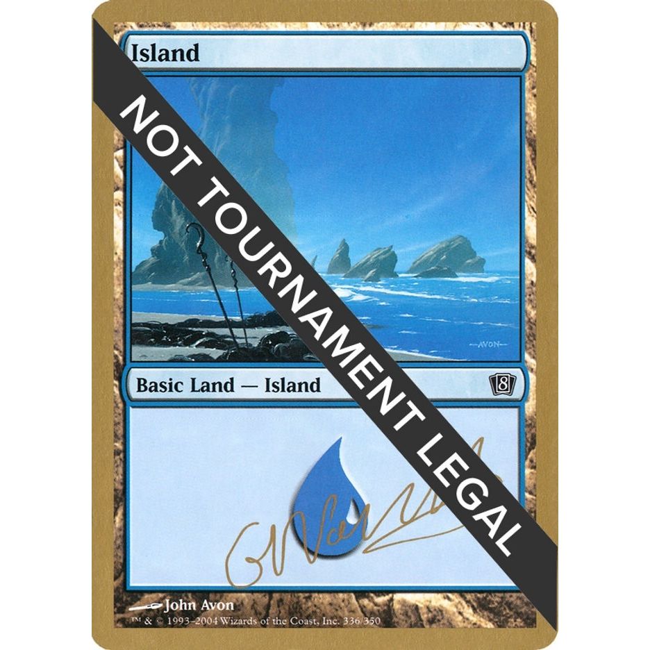 Image for Island (336) - 2004 Gabriel Nassif (8ED) (WCD) - Magic: The Gathering