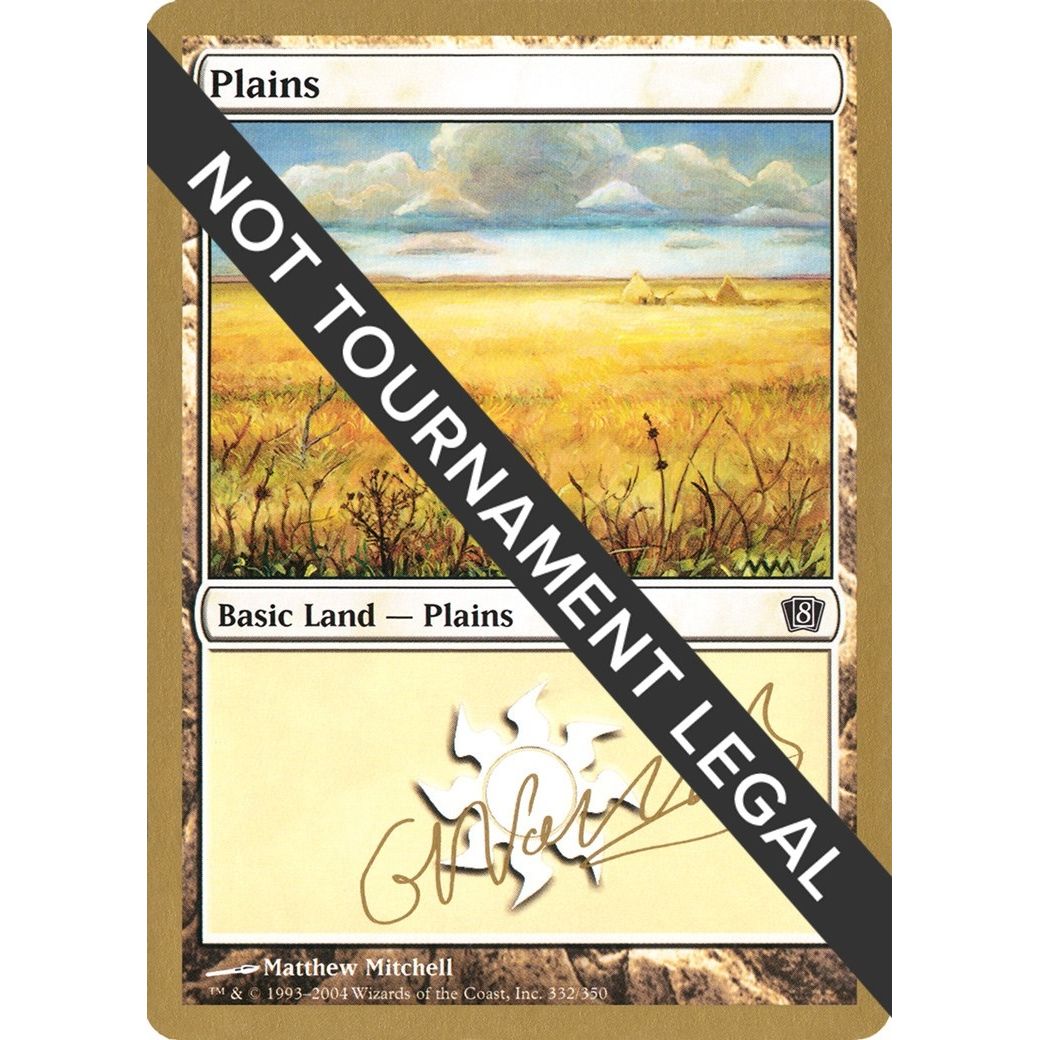Image for Plains (332) - 2004 Gabriel Nassif (8ED) (WCD) - Magic: The Gathering