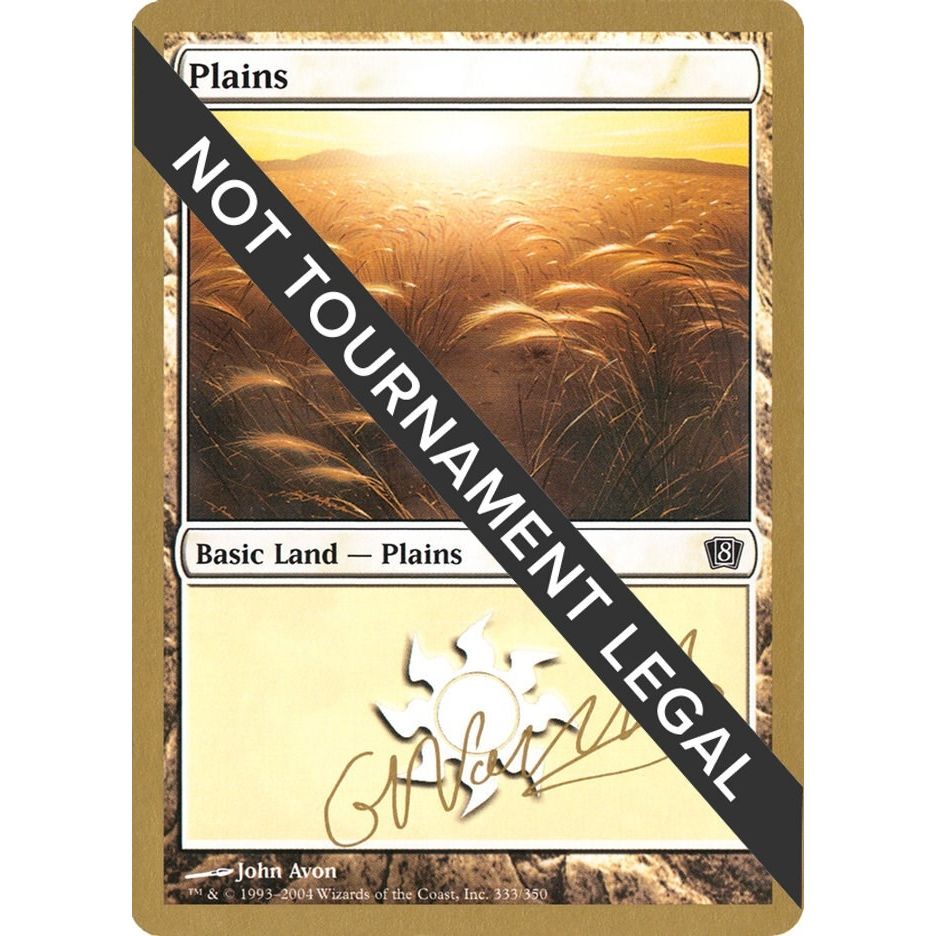 Image for Plains (333) - 2004 Gabriel Nassif (8ED) (WCD) - Magic: The Gathering
