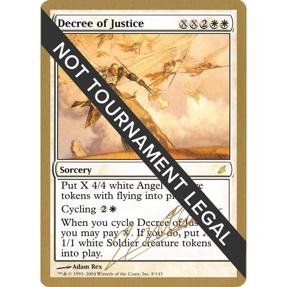 Image for Decree of Justice - 2004 Julien Nuijten (SCG) (WCD) - Magic: The Gathering