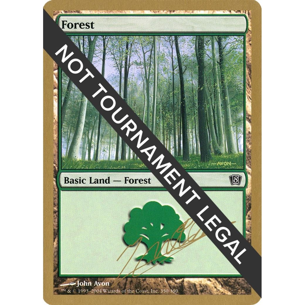 Image for Forest (350) - 2004 Julien Nuijten (8ED) (WCD) - Magic: The Gathering
