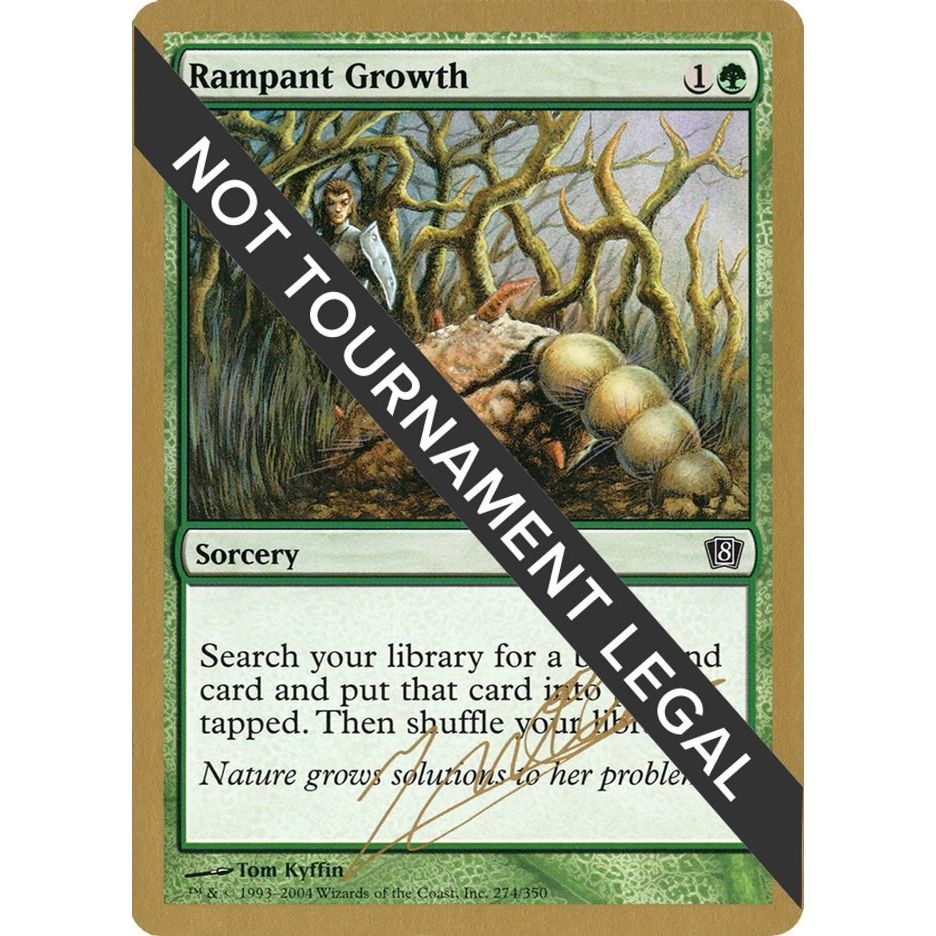 Image for Rampant Growth - 2004 Julien Nuijten (8ED) (WCD) - Magic: The Gathering