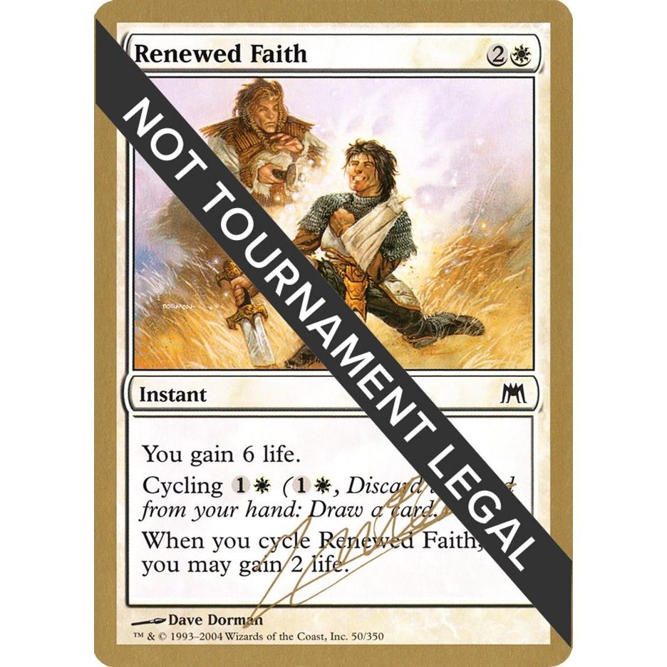 Image for Renewed Faith - 2004 Julien Nuijten (ONS) (WCD) - Magic: The Gathering