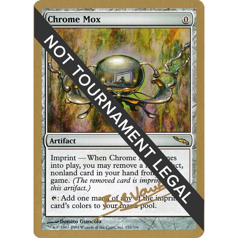 Image for Chrome Mox - 2004 Manuel Bevand (MRD) (WCD) - Magic: The Gathering