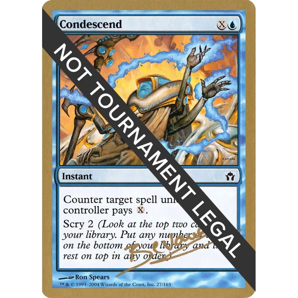 Image for Condescend - 2004 Manuel Bevand (5DN) (WCD) - Magic: The Gathering