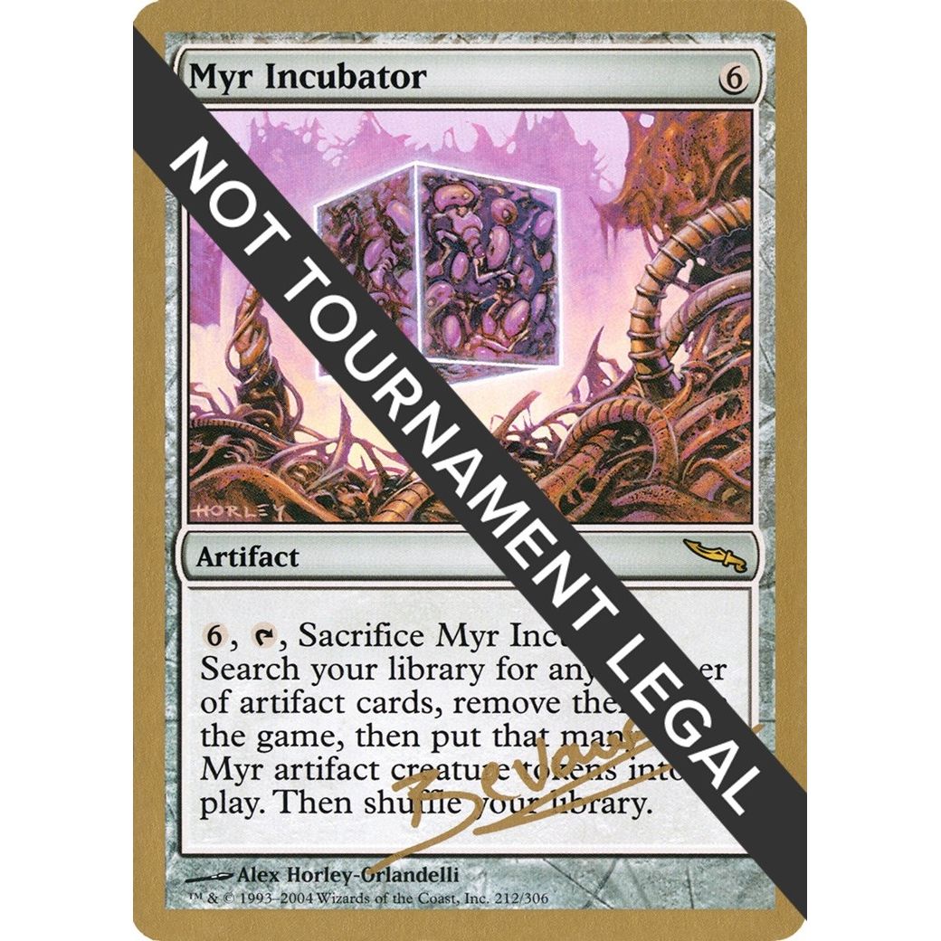 Image for Myr Incubator - 2004 Manuel Bevand (MRD) (WCD) - Magic: The Gathering