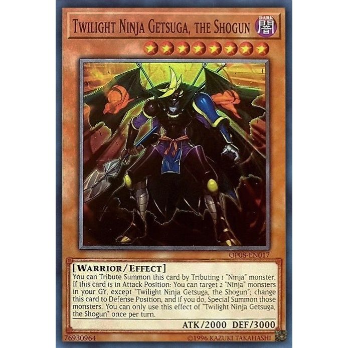 Image for Twilight Ninja Getsuga, the Shogun (OP08-EN017) (OP08) - YuGiOh
