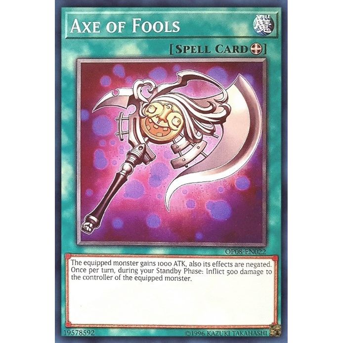 Image for Axe of Fools (OP08-EN022) (OP08) - YuGiOh