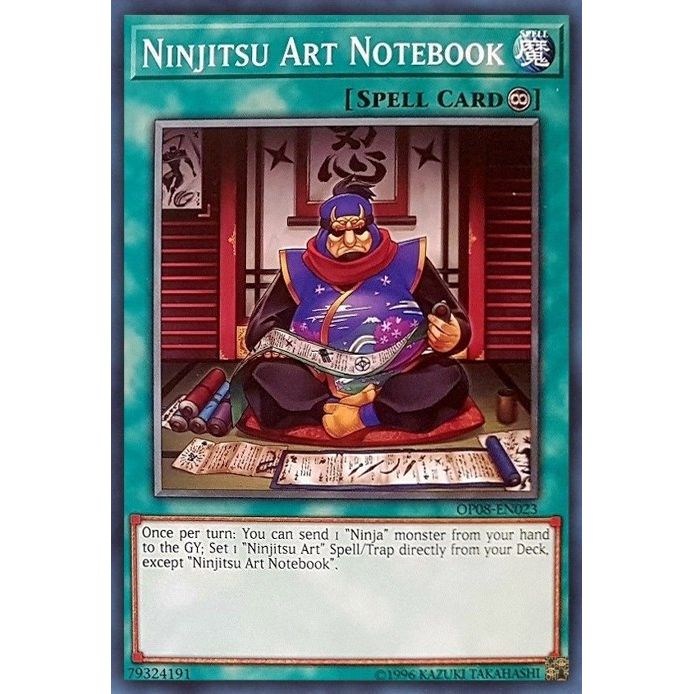 Image for Ninjitsu Art Notebook (OP08-EN023) (OP08) - YuGiOh